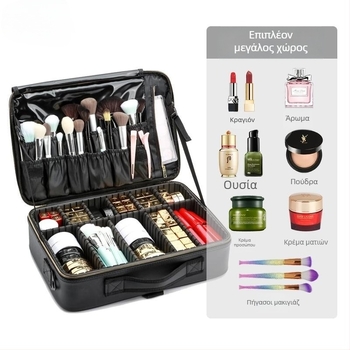 Κυβοειδές PU τσαντάκι μακιγιάζ για αποθήκευση (εσωτερική επένδυση από νάιλον; αδιάβροχο; επεκτειόμενο)