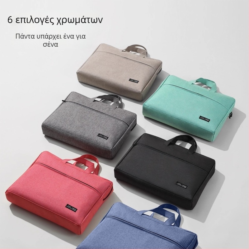 Θήκη εγγράφων για επιχειρήσεις από Oxford ύφασμα με φερμουάρ — Three Benevolence (Μάρκα: Three Benevolence; Υλικό: Oxford ύφασμα; Κλείσιμο: Φερμουάρ)