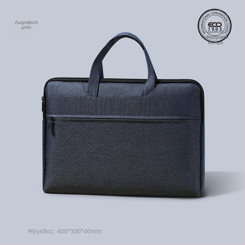 Θήκη εγγράφων για επιχειρήσεις από Oxford ύφασμα με φερμουάρ — Three Benevolence (Μάρκα: Three Benevolence; Υλικό: Oxford ύφασμα; Κλείσιμο: Φερμουάρ)