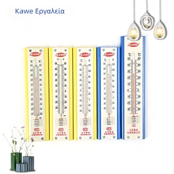 Θερμόμετρο τοίχου για θερμοκήπιο, μοντέλο 199, χωρίς μπαταρία, ακρίβεια υγρασίας ±5% RH, ακρίβεια θερμοκρασίας ±1°C