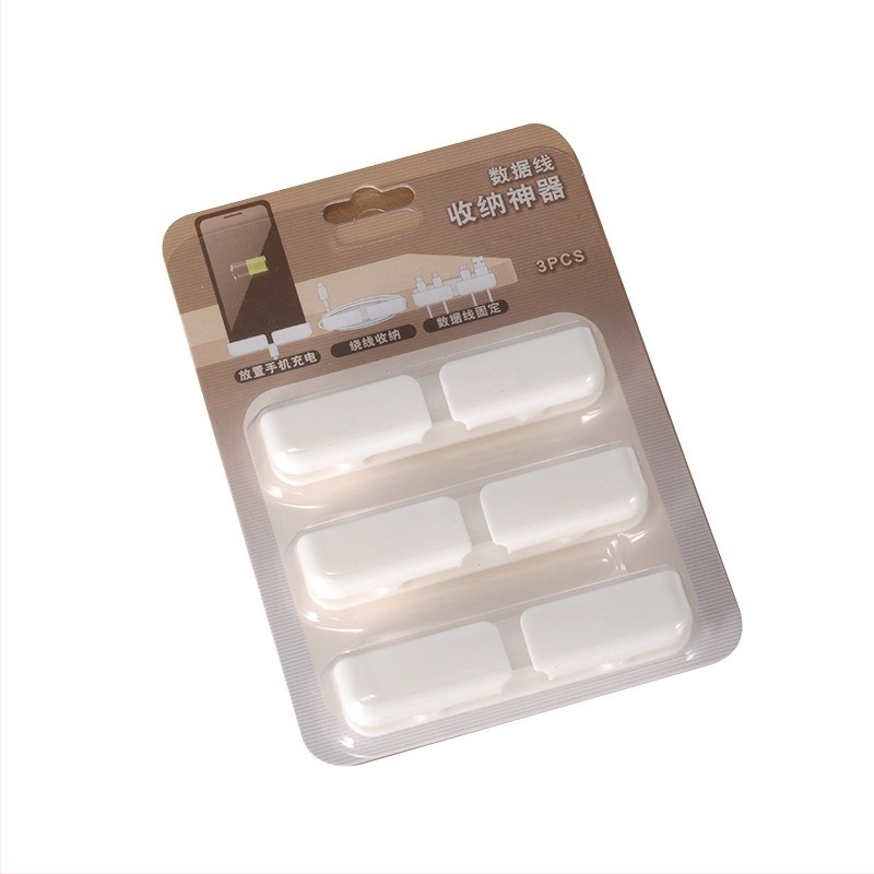 Οργανωτής καλωδίων – ABS, δημιουργικό στυλ, αυτοκόλλητος κρατητήρας καλωδίων για γραφείο, Yueda