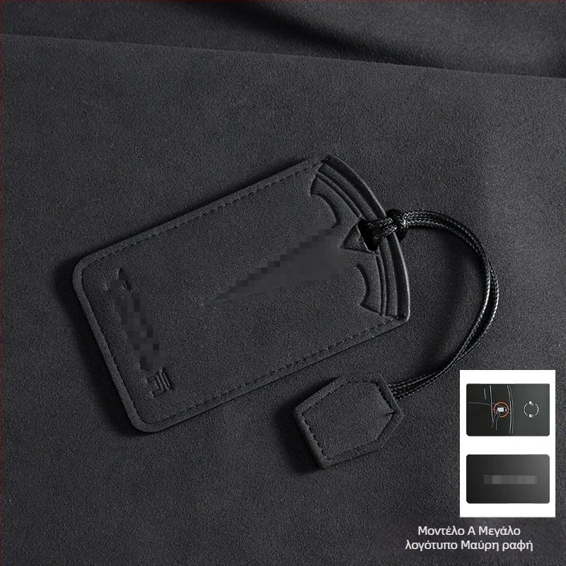 Θήκη Κάρτας Κλειδιού Tesla για Model 3 και Model Y, Suede, Ρετρό Στυλ, Nancheng