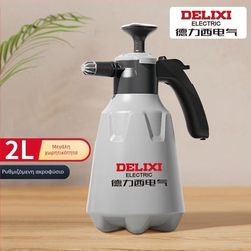 Delixi AL 2L Κανάτα ποτίσματος / Δοχείο ψεκασμού / Κεφαλή ντους – PP/HDPE/ABS, Χειροκίνητος κήπων ψεκαστήρας