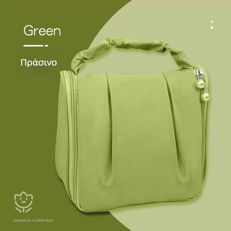 Τσαντάκι μακιγιάζ για γυναίκες, Oxford ύφασμα, αδιάβροχο, επένδυση Nylon, καθημερινή χρήση, στυλ εθνικής μόδας