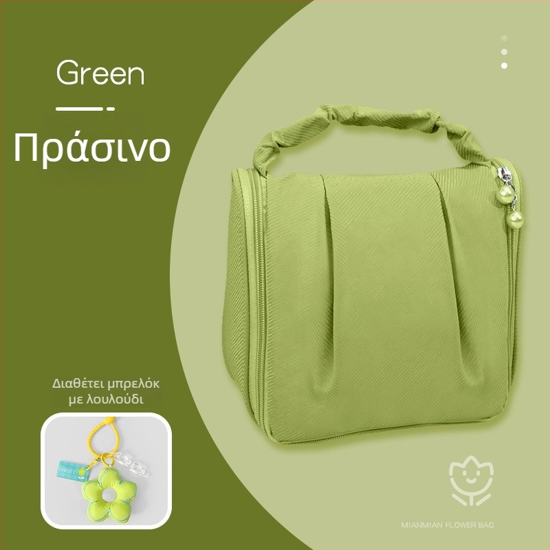 Τσαντάκι μακιγιάζ για γυναίκες, Oxford ύφασμα, αδιάβροχο, επένδυση Nylon, καθημερινή χρήση, στυλ εθνικής μόδας