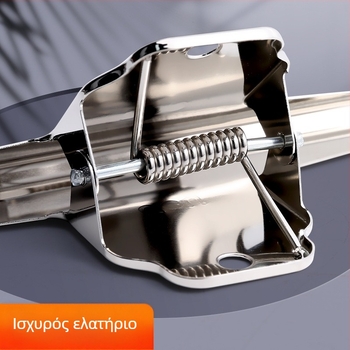 Deli μεγάλο κλιπ από ανοξείδωτο ατσάλι, με σχήμα βουνού-πεταλούδας, μοντέλα 9531–9534