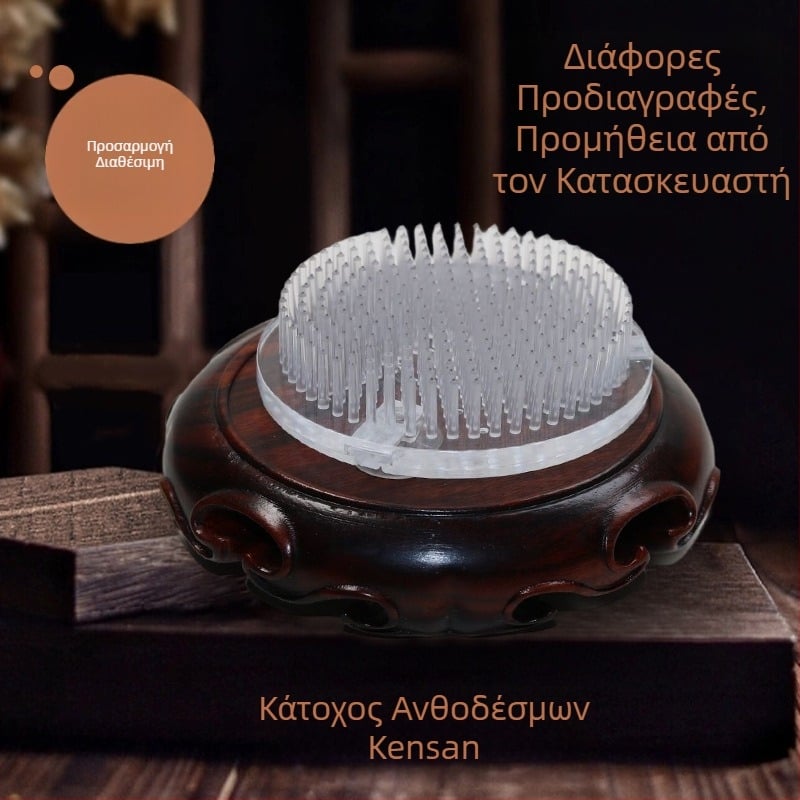 Βάση Sword Mountain για ανθοδέσες – Διαφανές εργαλείο Ikebana, Συνθετικά υλικά, μάρκα Repair Fate, για οικιακή κηπουρική, σχολείο, εμπορικό χώρο, αστικό τοπίο