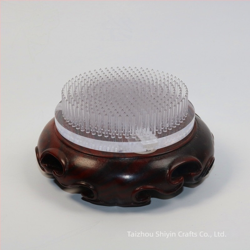 Βάση Sword Mountain για ανθοδέσες – Διαφανές εργαλείο Ikebana, Συνθετικά υλικά, μάρκα Repair Fate, για οικιακή κηπουρική, σχολείο, εμπορικό χώρο, αστικό τοπίο