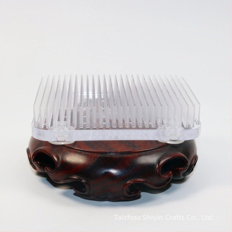 Βάση Sword Mountain για ανθοδέσες – Διαφανές εργαλείο Ikebana, Συνθετικά υλικά, μάρκα Repair Fate, για οικιακή κηπουρική, σχολείο, εμπορικό χώρο, αστικό τοπίο