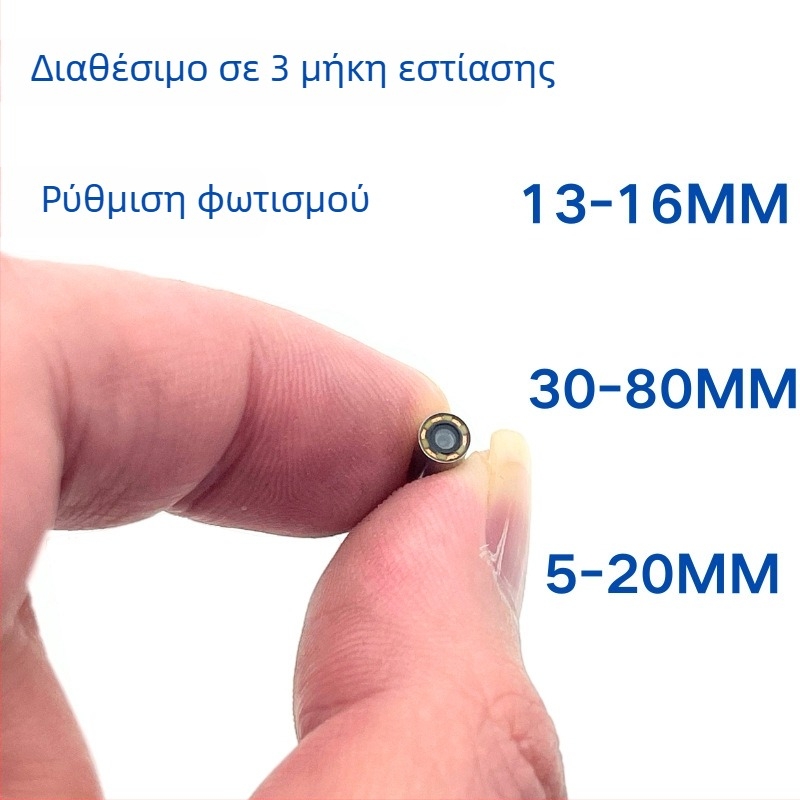 Κάμερα USB ενδοσκόπησης για επιθεώρηση σωληνώσεων, 3,9 mm διάμετρος, 1 MP, IP67 αδιάβροχη, γωνία προβολής 60°, LED φωτισμός