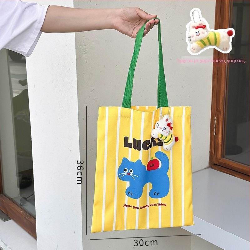 Ελαφριά τσάντα για μαθήματα με σχέδιο καρτούν, μοντέλο A706, πολυεστέρας, πολυλειτουργική τσάντα χειρός