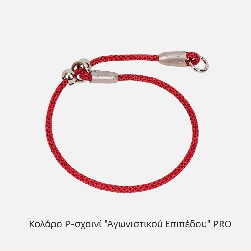 Κολάρο για σκύλους από πολυεστέρα και ψευδάργυρο, λουράκι περιπάτου, για μεγάλα σκυλιά, πολύχρωμο