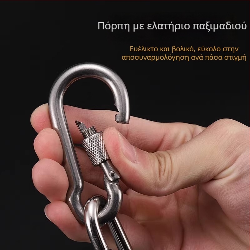 304 Ανοξείδωτη αλυσίδα σκύλου για μικρά, μεσαία και μεγάλα σκυλιά, κολάρο-αλυσίδα και λουρί από αλυσίδα