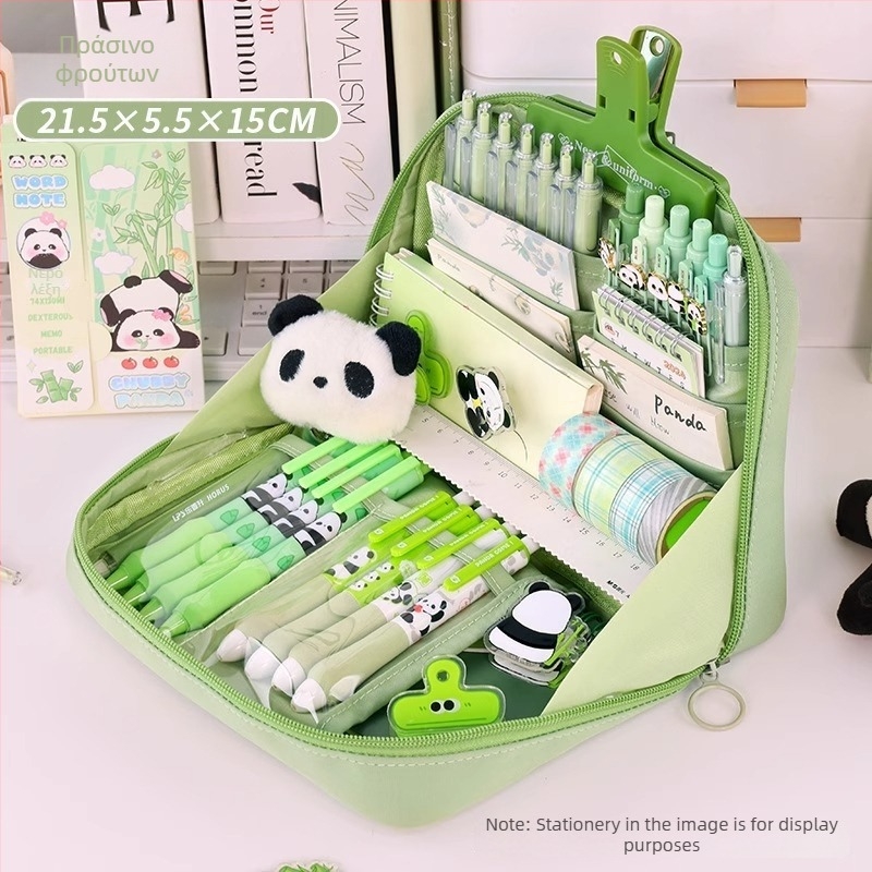 Θήκη μολυβιών, καμβάς, Κορεάτικο στυλ, Feng Qin, κωδ. D031, unisex