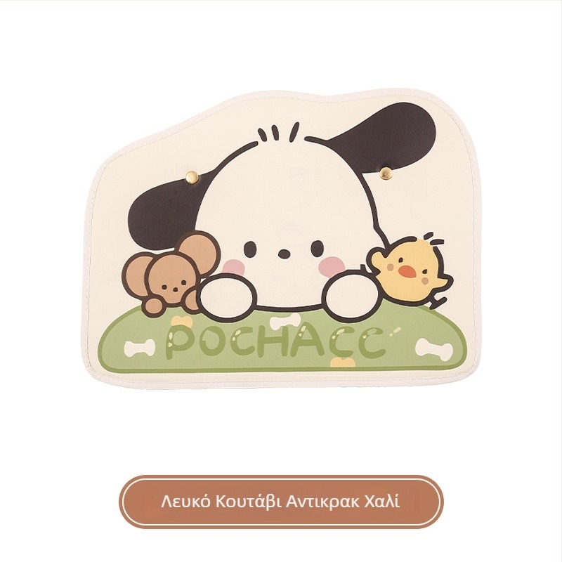 Μαξιλάρι πλάτης αυτοκινήτου με καρτούν σχέδιο, PU υλικό, γέμισμα σφουγγάρι, για χρήση όλες τις εποχές