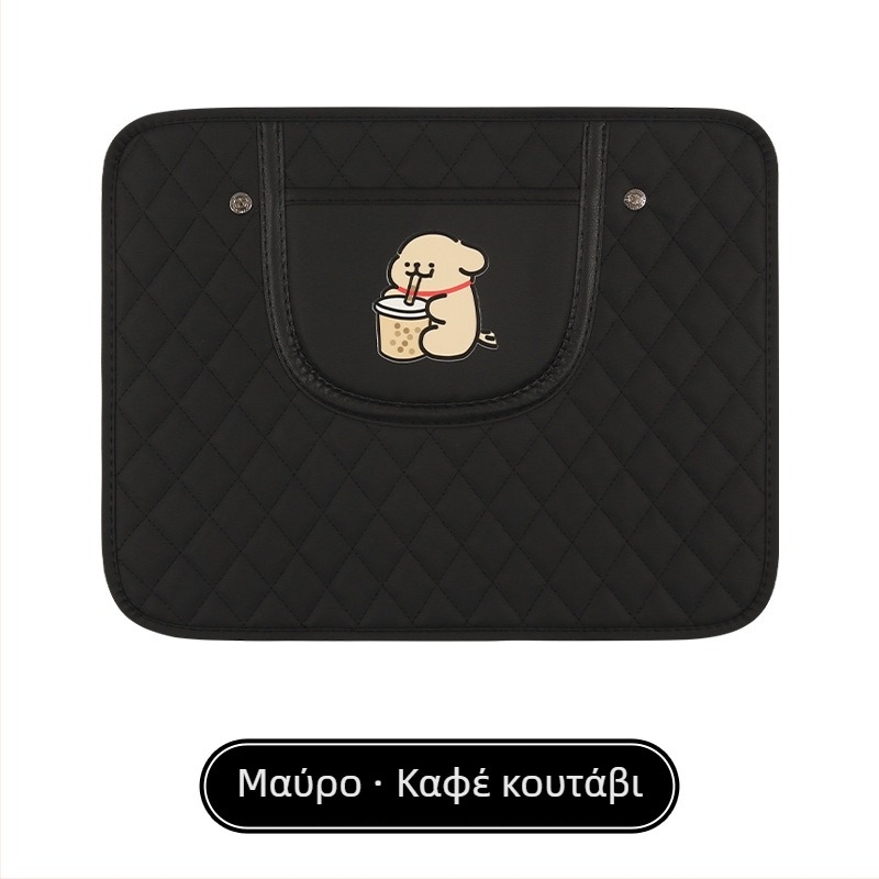 Προστατευτικό πίσω μέρους καθίσματος αυτοκινήτου με καρτούν μοτίβο, PU υλικό, γέμισμα σφουγγαριού, πανομοιότυπη εφαρμογή, κρεμαστό σχέδιο με πίσω θήκη