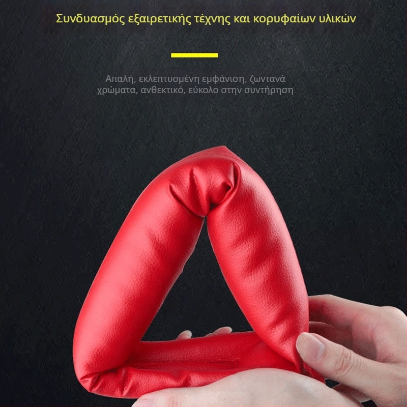 Δερμάτινη λωρίδα ανάμεσα στα καθίσματα για τη μεσαία θέση του καθίσματος, αδιάβροχη, με εκτύπωση λογότυπου