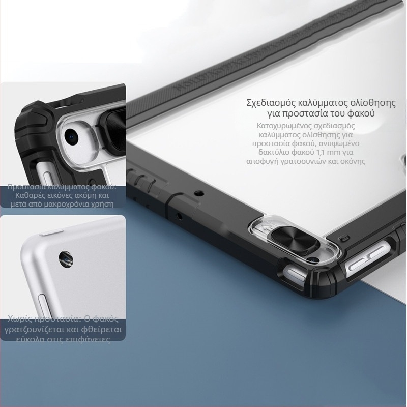 Nillkin θήκη από δέρμα για iPad 8.3–12.9 ίντσες, 10η γενιά, Air 6 και Pro 11/13, προστατευτικό κάλυμμα