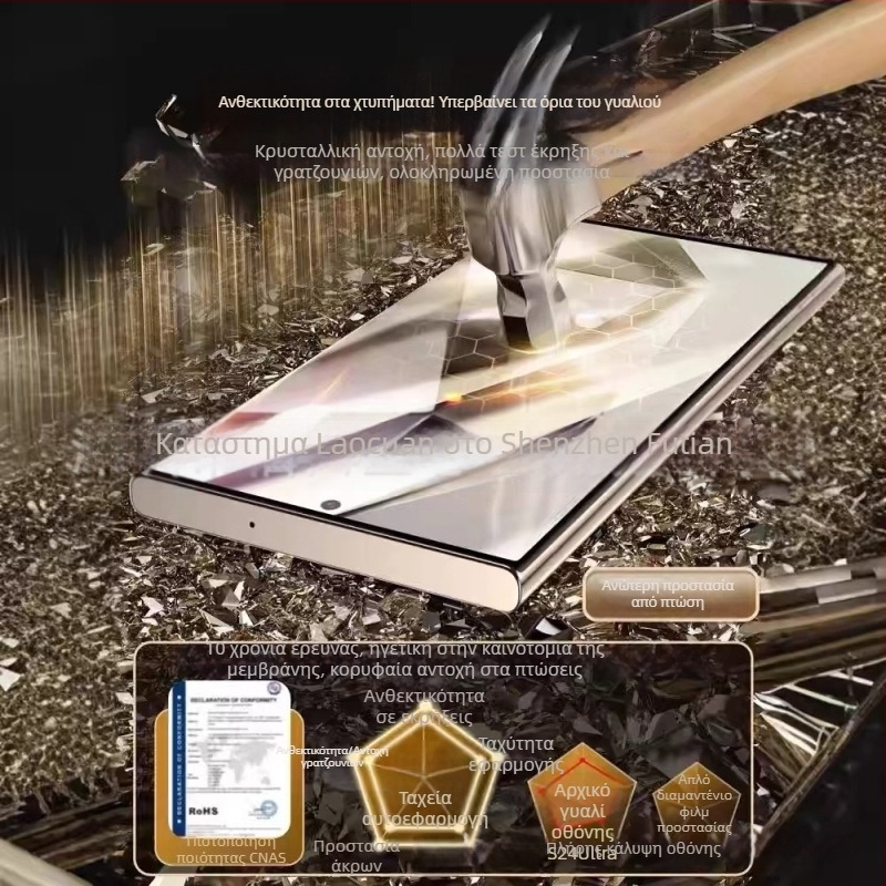 Samsung S25U Προστατευτικό οθόνης από Θραυστό Γυαλί με Anti-Peep, Πλήρης Κάλυψη Οθόνης, Anti-Fingerprint