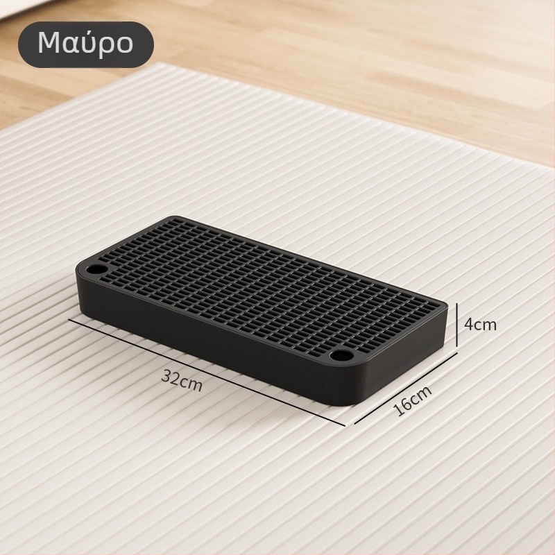 Μάτ άμμου γάτας, αντιπιτσιλίσεις, διπλό φιλτράρισμα, πλαστικό, τετράγωνο σχήμα, για ανοιχτές γατοτουαλέτες