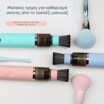 Manji φορητή σκούπα χωρίς ψήφτρα για αυτοκίνητο και σπίτι, USB τροφοδοσία, 25 W, ενσωματωμένη μπαταρία 1600–2000 mAh, ισχύς αναρρόφησης >5000 Pa