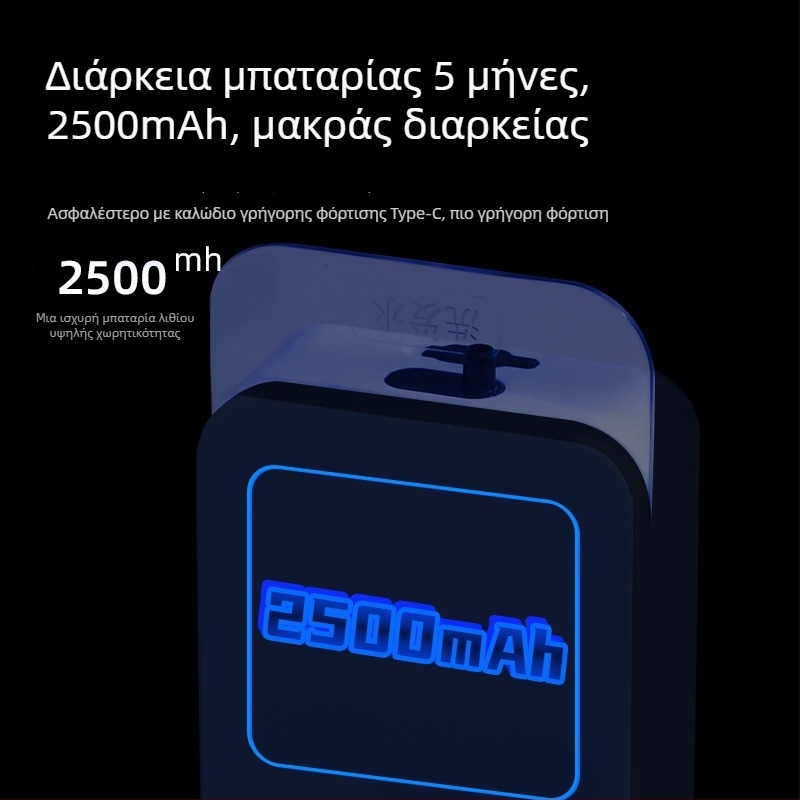 Αυτόματος διανομέας σαπουνιού με αισθητήρα — ABS σώμα, έγχυση-μορφοποίηση, σύγχρονος μινιμαλιστικός σχεδιασμός, λειτουργία ανίχνευσης