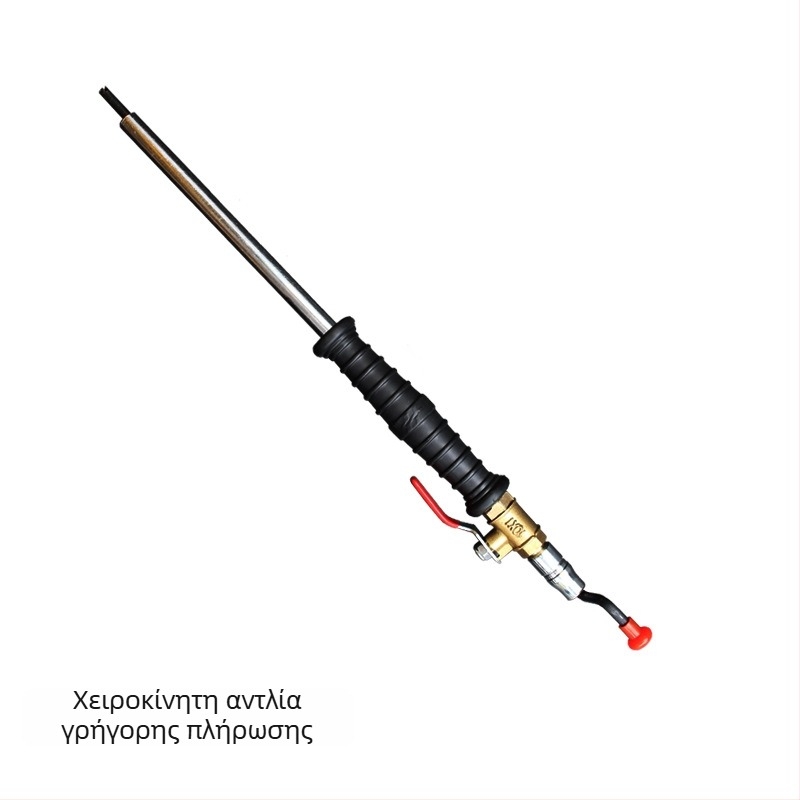 Εργαλείο πλήρωσης ελαστικών με σώμα από ατσάλι-πλαστικό, πίεση 220, ακρίβεια 0,02, πολλαπλών μονάδων ανάγνωσης