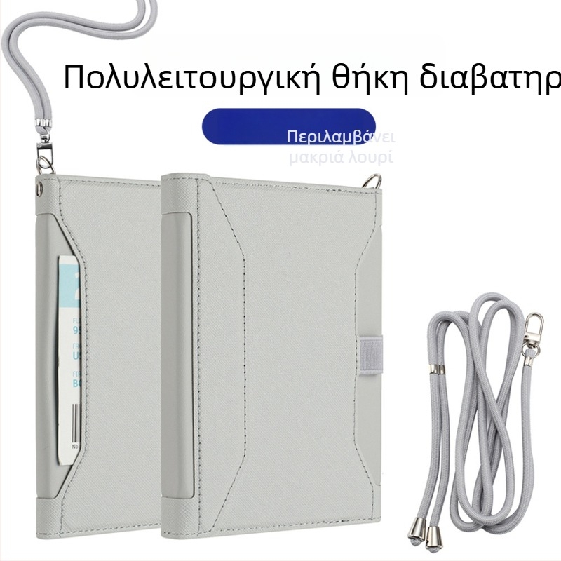 Δερμάτινη θήκη διαβατηρίου με προστασία RFID, θήκες για κάρτες και θήκη για εισιτήριο επιβίβασης – unisex, PU δέρμα, συνθετική επένδυση, στυλ επιχειρηματικό/ταξίδι