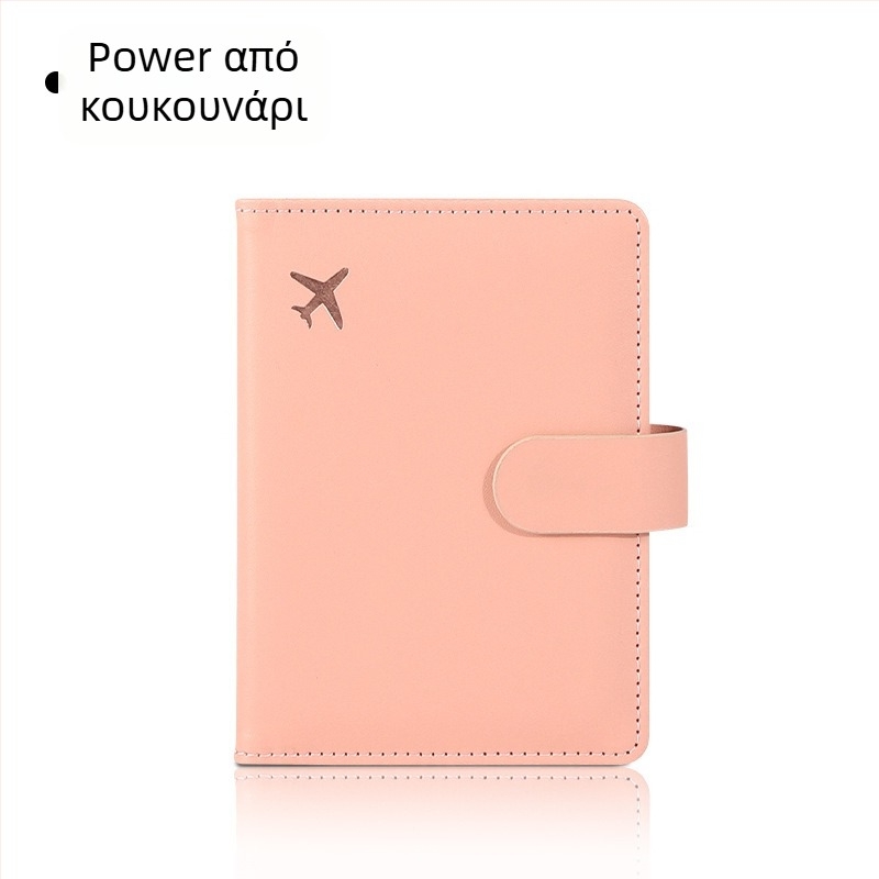 Θήκη διαβατηρίου από PU δέρμα με γεωμετρικό σχέδιο, θήκη πολλών καρτών, Xiangmo, αστική απλότητα