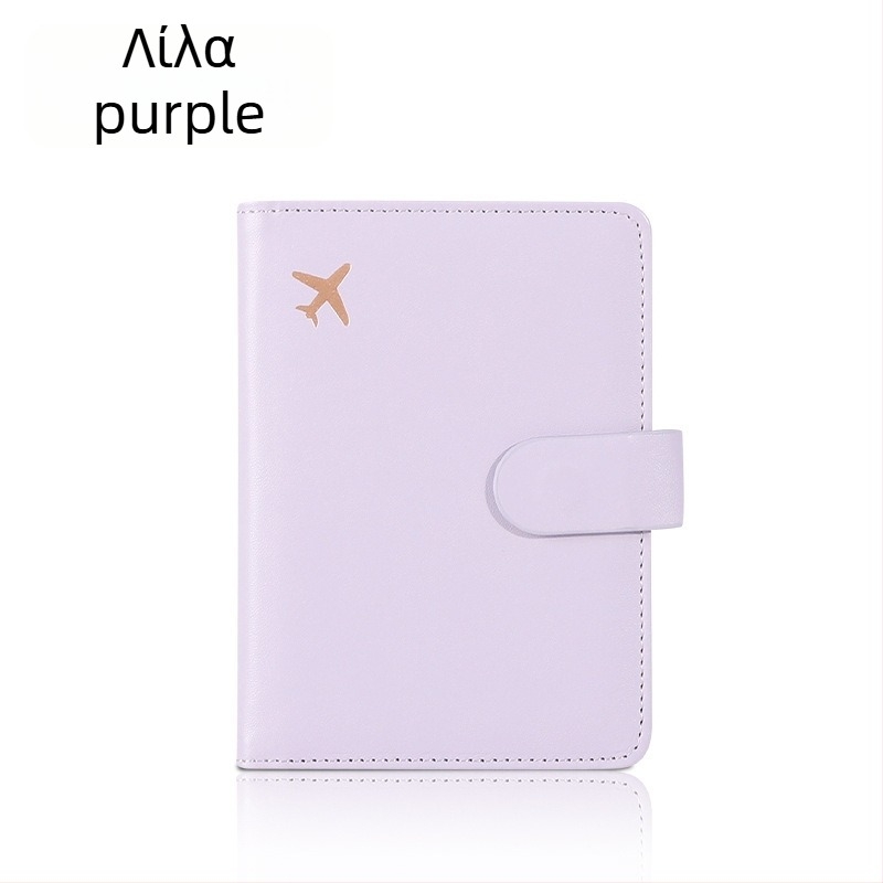Θήκη διαβατηρίου από PU δέρμα με γεωμετρικό σχέδιο, θήκη πολλών καρτών, Xiangmo, αστική απλότητα