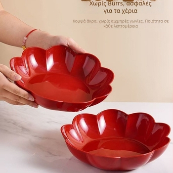 Πιάτο φρούτων από μεταξωτά λουλούδια, καθολικό στυλ, απλό στυλ, ποιότητα πρώτης τάξης