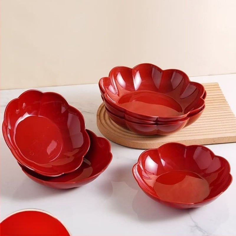 Πιάτο φρούτων από μεταξωτά λουλούδια, καθολικό στυλ, απλό στυλ, ποιότητα πρώτης τάξης