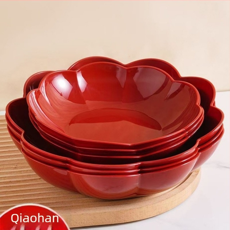 Πιάτο φρούτων από μεταξωτά λουλούδια, καθολικό στυλ, απλό στυλ, ποιότητα πρώτης τάξης