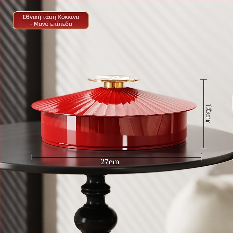 Πιάτο φρούτων από πλαστικό, premium ποιότητα, ρετρό στυλ με νέο κινεζικό στυλ, μάρκα A corner of a mountain, λανσάρισμα 2025