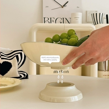 Δίσκος φρούτων για σαλόνι, υλικό: μεταξωτά λουλούδια; στυλ: μοντέρνος μινιμαλισμός; Ποιότητα: Α' κατηγορίας (Υλικό: μεταξωτά λουλούδια; Στυλ: μοντέρνος μινιμαλισμός; Ποιότητα: Α' κατηγορίας)