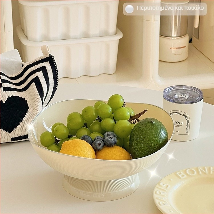 Δίσκος φρούτων για σαλόνι, υλικό: μεταξωτά λουλούδια; στυλ: μοντέρνος μινιμαλισμός; Ποιότητα: Α' κατηγορίας (Υλικό: μεταξωτά λουλούδια; Στυλ: μοντέρνος μινιμαλισμός; Ποιότητα: Α' κατηγορίας)