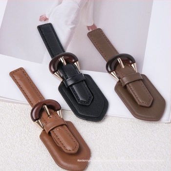 Πόρπη για παλτά και δερμάτινες ζακἐτες – μέταλλο + PU, δομή: πόρπη, FYFL