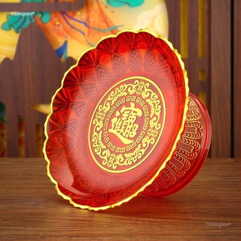 Δίσκος προσφορών για τον Βούδα, δίσκος φρούτων από ανοξείδωτο ατσάλι, μοντέρνος μινιμαλισμός, νέο κινέζικο στυλ