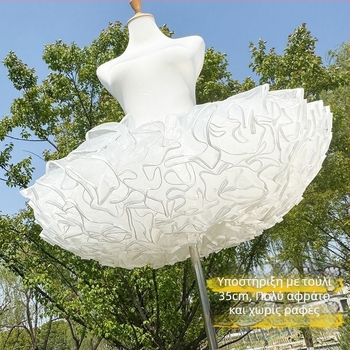 Petticoat Lolita με χωρίς οστά και όγκο, απαλό τούλι, φούσκα νεφέλης, ενήλικοι