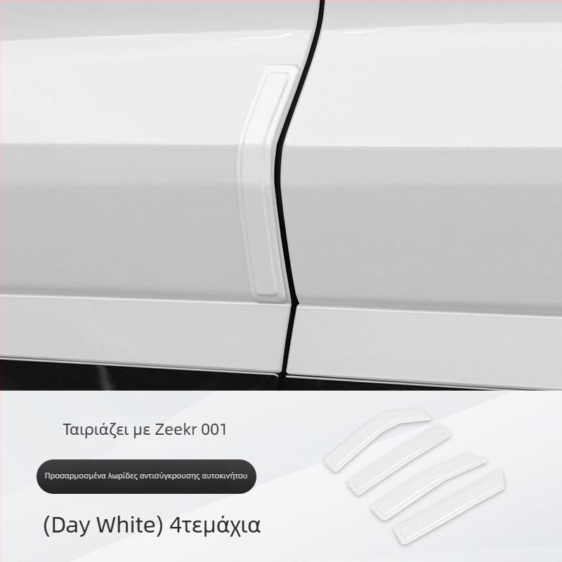 Λωρίδα προστασίας πόρτας κατά κρούσεων — Parker, ABS πλαστικό, μοντέλο Jixi 001, συμβατή με Jiyu 001