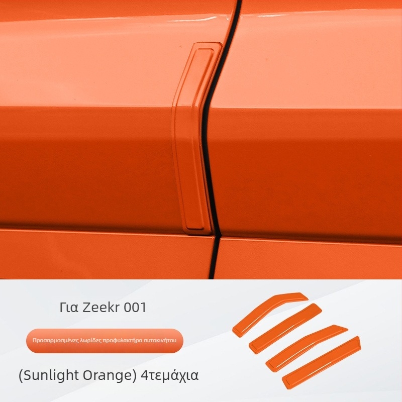 Λωρίδα προστασίας πόρτας κατά κρούσεων — Parker, ABS πλαστικό, μοντέλο Jixi 001, συμβατή με Jiyu 001