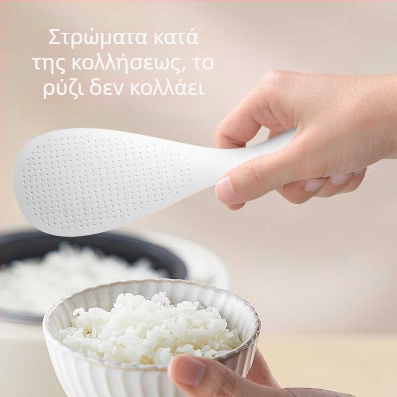 Roly-poly κουτάλι ρυζιού – πλαστικό, κουτάλι για ρύζι, μάρκα Xinran daily necessities, μοντέλο Roly-poly rice spoon, σύγχρονο μινιμαλιστικό στυλ