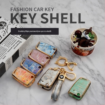 Θήκη κλειδιού για Volkswagen TPU για Touareg, Touran, Tiguan, Teramont, T-Roc, Lavida και Golf 7 — υψηλής ποιότητας, προσαρμοστική, με δυνατότητα ιδιωτικής μάρκας