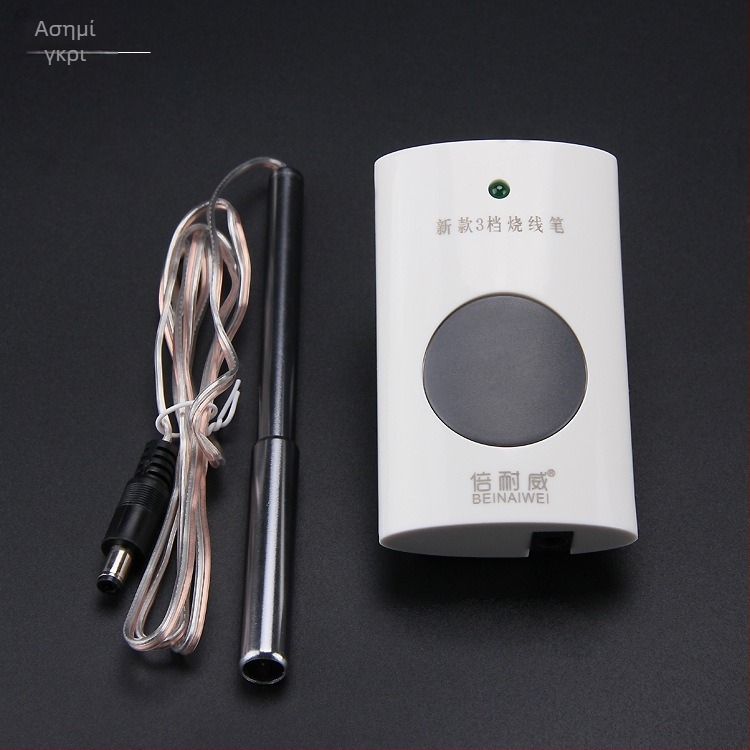 Εργαλείο καύσης γραμμών δέρματος για πορτοφόλια, χειροποίητο, 3 βαθμίδες ρύθμισης θερμοκρασίας, 110-220V, Bean Neville