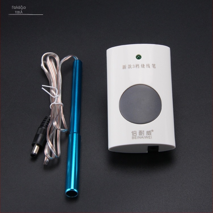 Εργαλείο καύσης γραμμών δέρματος για πορτοφόλια, χειροποίητο, 3 βαθμίδες ρύθμισης θερμοκρασίας, 110-220V, Bean Neville