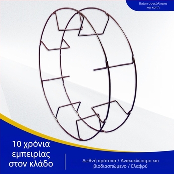 Άξονας ράβδων συγκόλλησης, δίσκος με επίστρωση αντίστασης στη φθορά, σταθερή τροφοδοσία καλωδίου, χωρίς εμπλοκές, κατάλληλος για περιτύλιξη ράβδων συγκόλλησης, καλωδίων και αναλώσιμων 3D εκτυπωτή