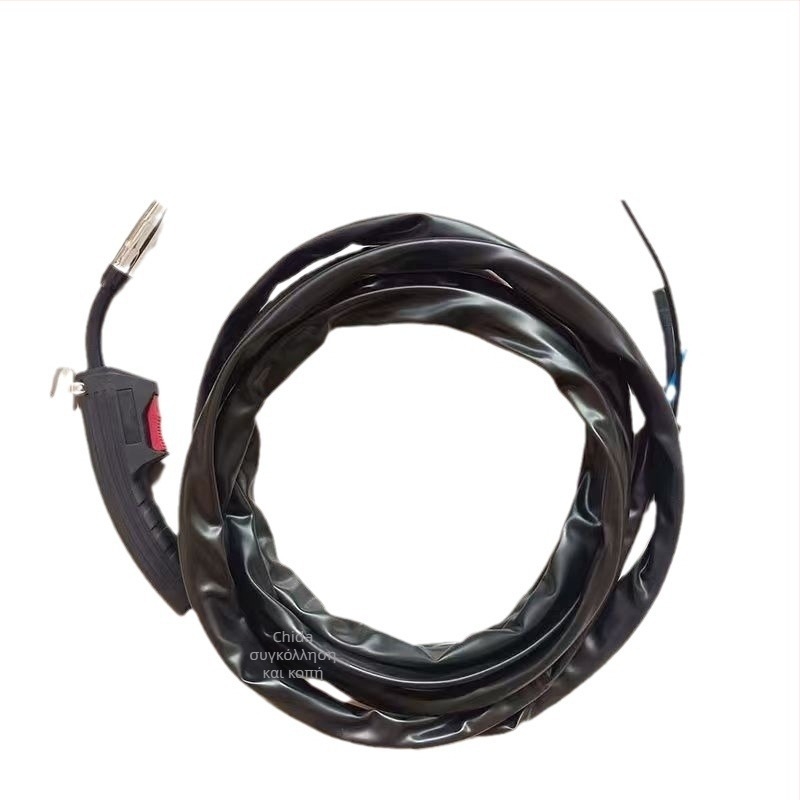 Τορτ MIG συγκόλλησης χωρίς αέριο, μήκος 3,5 μ., 220 V, γρήγορη σύνδεση 14AK, φορητή