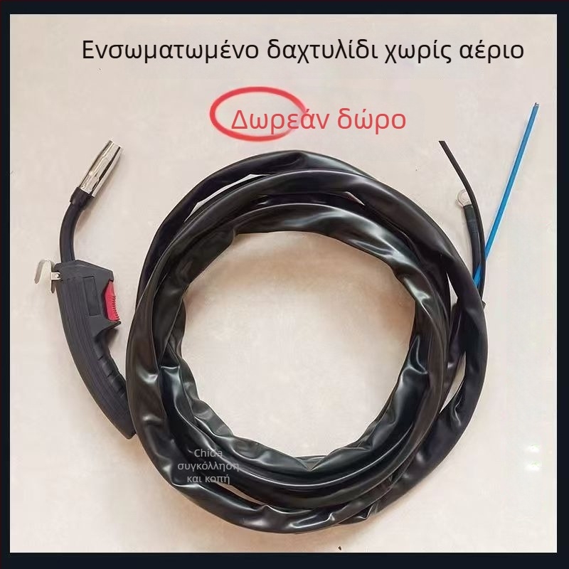 Τορτ MIG συγκόλλησης χωρίς αέριο, μήκος 3,5 μ., 220 V, γρήγορη σύνδεση 14AK, φορητή