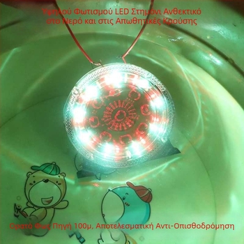 LED φως σβόστρου για φορτηγό - αδιάβροχο προειδοποιητικό φως για ρυμούλκία, προστασία από οπίσθια σύγκρουση, μοντέλο rT3vq