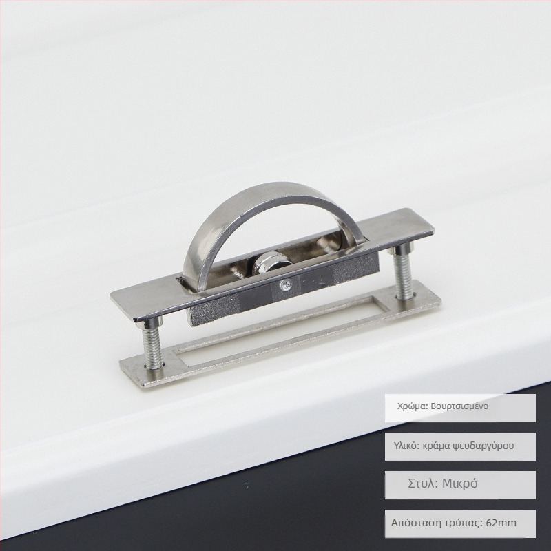 Τατάμι κρυφή περιστρεφόμενη ενσωματωμένη λαβή επίπλων — σιδερένια, τετράγωνο ή στρογγυλό άκρο, μοντέρνο μινιμαλιστικό στυλ